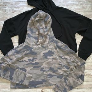 Crop hoodies size Small